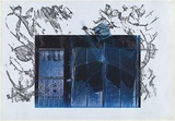 Artist: MEYER, Bill | Title: Midnight drapes | Date: 1979-81 | Technique: screenprint, printed in four colours, from six screens (indirect photo stencils) | Copyright: © Bill Meyer