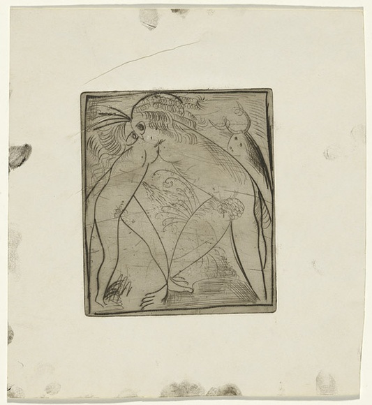 Artist: b'BOYD, Arthur' | Title: b'Nudes with joined feet.' | Date: (1962-63) | Technique: b'drypoint, printed in black ink, from one plate' | Copyright: b'Reproduced with permission of Bundanon Trust' Artist: b'BOYD, Arthur' | Title: b'Nudes with joined feet.' | Date: (1962-63) | Technique: b'drypoint, printed in black ink, from one plate' | Copyright: b'Reproduced with permission of Bundanon Trust'
