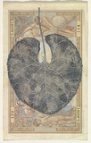 Artist: HALL, Fiona | Title: Viola odorata - Sweet violet (French currency) | Date: 2000 - 2002 | Technique: gouache | Copyright: © Fiona Hall