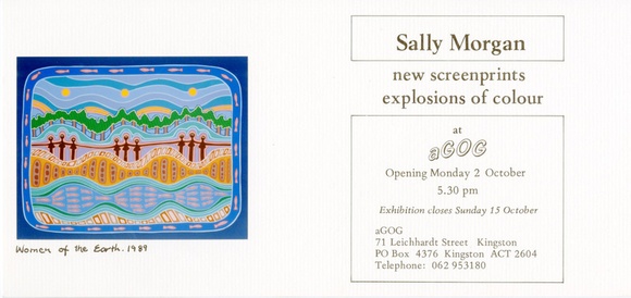 <p>Sally Morgan: New screenprints explosions of colour.</p> <p>Sally Morgan: New screenprints explosions of colour.</p>