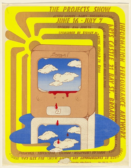 Artist: b'UNKNOWN' | Title: b'The Project Show: Information performance artwork'