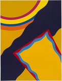 Artist: Ball, Sydney. | Title: not titled. | Date: c.1968 | Technique: screenprint, printed in colour, from multiple stencils