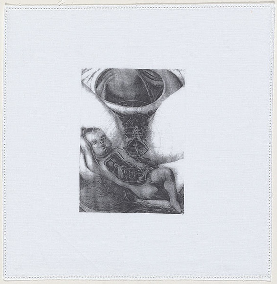 Artist: b'Lohse, Kate.' | Title: b'not titled' | Date: 2003 | Technique: b'screenprint, printed in black ink, from one screen'