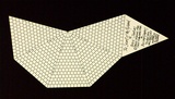 Artist: STELARC | Title: Event for obsolete body performed at La Mama, Melbourne - 13 August, 1980. | Date: 1980 | Technique: offset-lithograph, on rubber stamps on collage on typescript | Copyright: Courtesy the artist, Stelarc and Sherman Galleries, Sydney