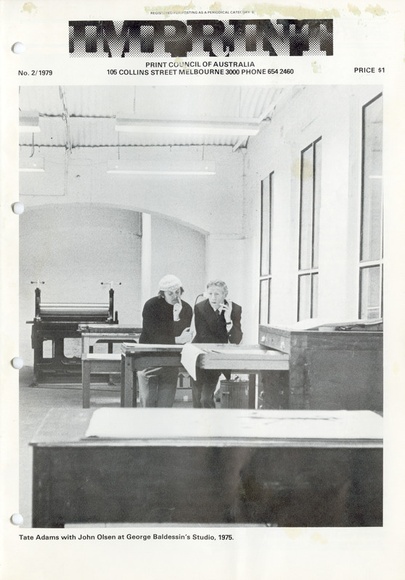 Artist: b'PRINT COUNCIL OF AUSTRALIA' | Title: b'Periodical | Imprint. Melbourne: Print Council of Australia, vol. 14, no. 2, 1979' | Date: 1978 Artist: b'PRINT COUNCIL OF AUSTRALIA' | Title: b'Periodical | Imprint. Melbourne: Print Council of Australia, vol. 14, no. 2, 1979' | Date: 1978