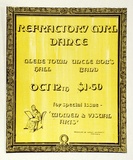 Artist: SYDNEY UNIVERSITY FEMINISTS | Title: Refactory Girl Dance | Technique: screenprint, printed in colour, from multiple stencils