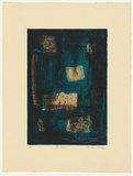 Artist: b'King, Grahame.' | Title: b'Nocturne' | Date: 1963 | Technique: b'lithograph, printed in colour, from five stones [or plates]'