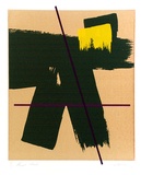 Artist: Croston, Doug | Title: Purple flash. | Date: June 1974 | Technique: screenprint, printed in colour, from five stencils | Copyright: Courtesy of the artist