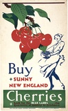 Artist: b'Annand, Douglas.' | Title: b'Buy sunny New England cherries.' | Date: c.1925 | Technique: b'lithograph, printed in colour, from multiple plates' | Copyright: b'\xc2\xa9 A.M. Annand'