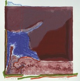 Artist: Morris, Robert J. | Title: (Series 89. no. 5) | Date: 1989 | Technique: lithograph, printed in colour from six stones
