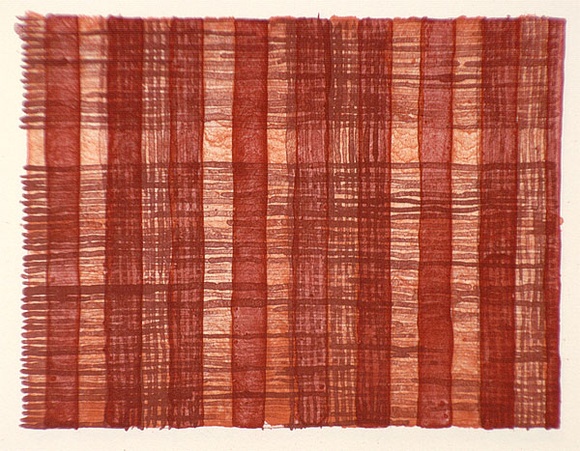 Artist: b'McPherson, Megan.' | Title: b'Hong Kong Island check' | Date: 1997 | Technique: b'tuche lithograph, printed in colour, from two stones' Artist: b'McPherson, Megan.' | Title: b'Hong Kong Island check' | Date: 1997 | Technique: b'tuche lithograph, printed in colour, from two stones'