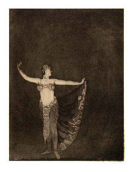 Artist: b'LINDSAY, Lionel' | Title: b'The dancer' | Date: 1917 | Technique: b'spirit-aquatint, printed in brown ink, from one plate' | Copyright: b'Courtesy of the National Library of Australia' Artist: b'LINDSAY, Lionel' | Title: b'The dancer' | Date: 1917 | Technique: b'spirit-aquatint, printed in brown ink, from one plate' | Copyright: b'Courtesy of the National Library of Australia'
