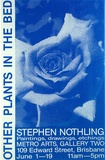Artist: b'Nottting, Stephen.' | Title: b'Other Plants in the Bed' | Date: 1990, May | Technique: b'screenprint, printed in blue and grey ink, from two stencils'
