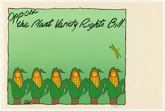 Artist: b'CHINNERY, Tony' | Title: b'Plant variety rights' | Date: c.1981 | Technique: b'screenprint, printed in colour, from seven hand-cut ulano stencils' | Copyright: b'Courtesy of the artist' Artist: b'CHINNERY, Tony' | Title: b'Plant variety rights' | Date: c.1981 | Technique: b'screenprint, printed in colour, from seven hand-cut ulano stencils' | Copyright: b'Courtesy of the artist'