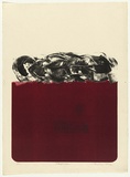 Artist: KING, Grahame | Title: Suspence | Date: 1971 | Technique: lithograph, printed in colour, from two stones [or plates]