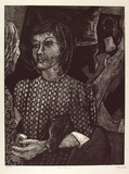 Artist: Edwards, Annette. | Title: Punch's opening | Date: 1983 | Technique: etching and aquatint, printed in black ink with plate-tone, from one plate