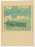 Artist: Thorpe, Hall. | Title: Dawn | Date: c.1925 | Technique: woodcut, printed in colour, from several blocks