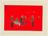 Artist: Johnson, Tim. | Title: Radio Birdman | Date: 1979 | Technique: screenprint, printed in colour, from multiple stencils | Copyright: © Tim Johnson