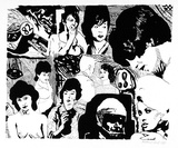 Artist: Larter, Richard. | Title: no title (Portraits of women) | Date: 1968 | Technique: screenprint, printed in black ink, from one stencil