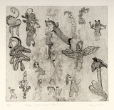 Artist: b'Shearer, Mitzi.' | Title: b'Shapes, figures and ideas 2' | Date: 1981