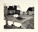 Artist: Moore, Mary. | Title: Pick-A-Pocket, Circus, London | Date: 1980 | Technique: aquatint, printed in black | Copyright: © Mary Moore