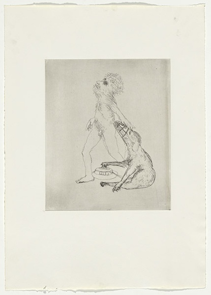 Artist: b'BOYD, Arthur' | Title: b'Colour blind.' | Date: 1970 | Technique: b'etching, printed in black ink, from one plate' | Copyright: b'Reproduced with permission of Bundanon Trust' Artist: b'BOYD, Arthur' | Title: b'Colour blind.' | Date: 1970 | Technique: b'etching, printed in black ink, from one plate' | Copyright: b'Reproduced with permission of Bundanon Trust'
