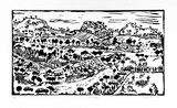 Artist: Allen, Joyce. | Title: The game. | Date: 1985 | Technique: linocut, printed in black ink, from one block
