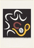 Artist: Bennett, Gordon. | Title: Home decor (after Margaret Preston) No.20. | Date: 1996 | Technique: inkjet print, printed in colour, from digital file | Copyright: © Gordon Bennett, Licensed by VISCOPY, Australia