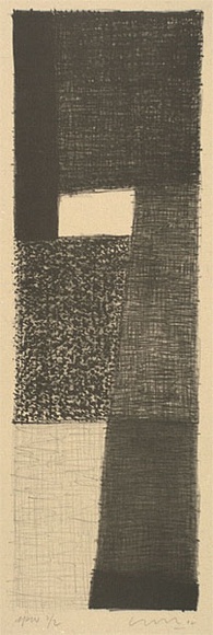 Artist: Lincoln, Kevin. | Title: Night music I | Date: 2002, April | Technique: lithograph, printed in black ink, from one stone