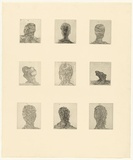 Artist: SELLBACH, Udo | Title: not titled | Date: 1960-80 | Technique: etching