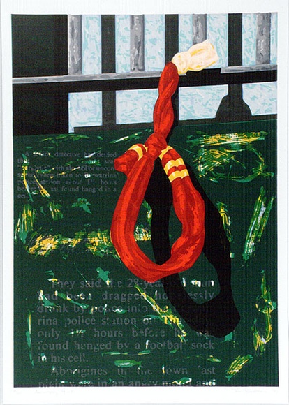 Artist: b'Robertson, Toni.' | Title: b'Anniversary print' | Date: 1987 | Technique: b'screenprint, printed in colour, from multiple stencils' | Copyright: b'\xc2\xa9 Toni Robertson' Artist: b'Robertson, Toni.' | Title: b'Anniversary print' | Date: 1987 | Technique: b'screenprint, printed in colour, from multiple stencils' | Copyright: b'\xc2\xa9 Toni Robertson'