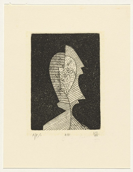 Artist: b'SELLBACH, Udo' | Title: b'not titled' | Date: 1960-80 | Technique: b'etching'