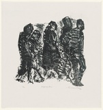 Artist: b'King, Grahame.' | Title: b'Departure' | Date: 1968 | Technique: b'lithograph, printed in colour, from one stone [or plate]'
