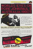 Artist: b'Gilbert, Kevin.' | Title: b'Treaty 88 Campaign' | Date: 1986 | Technique: b'screenprint, printed in colour, from 3 stencils'