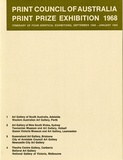Print Council of Australia: Print Prize Exhibition 1968.