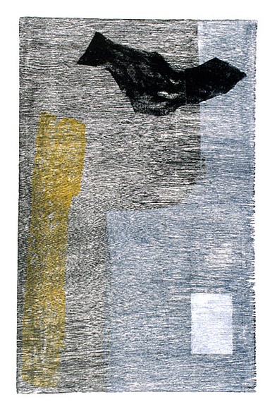 Artist: b'Buckley, Sue.' | Title: b'Nuns with birds.' | Date: 1960 | Technique: b'linocut, printed in black ink, from one block' | Copyright: b'This work appears on screen courtesy of Sue Buckley and her sister Jean Hanrahan' Artist: b'Buckley, Sue.' | Title: b'Nuns with birds.' | Date: 1960 | Technique: b'linocut, printed in black ink, from one block' | Copyright: b'This work appears on screen courtesy of Sue Buckley and her sister Jean Hanrahan'