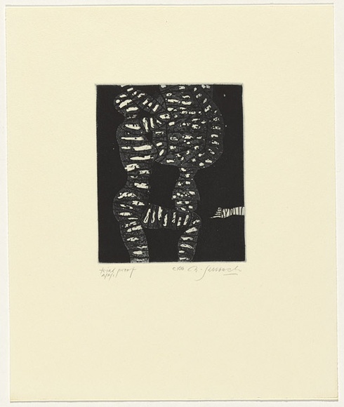 Artist: b'SELLBACH, Udo' | Title: b'not titled' | Date: 1960-80 | Technique: b'etching'