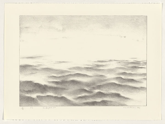 Artist: b'Mortensen, Kevin.' | Title: b'No despair' | Date: 1994 | Technique: b'lithograph, printed in black ink, from one stone' | Copyright: b'\xc2\xa9 Kevin Mortensen' Artist: b'Mortensen, Kevin.' | Title: b'No despair' | Date: 1994 | Technique: b'lithograph, printed in black ink, from one stone' | Copyright: b'\xc2\xa9 Kevin Mortensen'