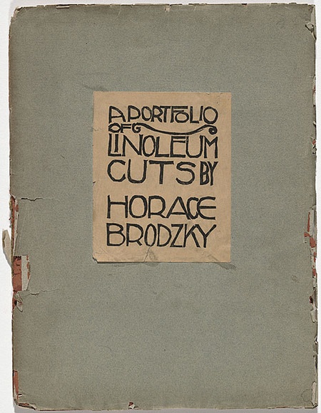 Artist: b'Brodzky, Horace.' | Title: b'A portfolio of linoleum cuts.' | Date: 1920 | Technique: b'linocuts, printed in black ink, each from one block' Artist: b'Brodzky, Horace.' | Title: b'A portfolio of linoleum cuts.' | Date: 1920 | Technique: b'linocuts, printed in black ink, each from one block'