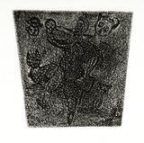 Artist: SHEARER, Mitzi | Title: The devil's playmate | Date: 1983-92 | Technique: etching, printed in black ink, from one  plate