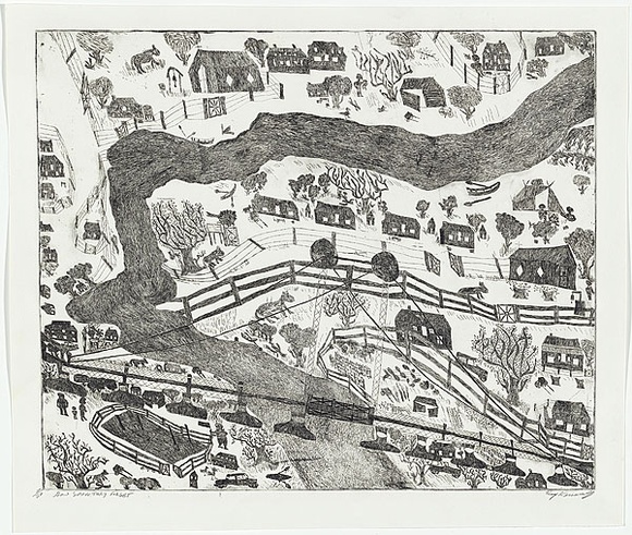 Artist: b'Kennedy, Roy.' | Title: b'How soon they forget' | Date: 2001 | Technique: b'etching, printed in black ink, from one plate' Artist: b'Kennedy, Roy.' | Title: b'How soon they forget' | Date: 2001 | Technique: b'etching, printed in black ink, from one plate'