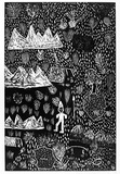 Artist: Kngwarreye, Audrey. | Title: not titled [No.43] | Date: 1990 | Technique: woodcut, printed in black ink, from one block