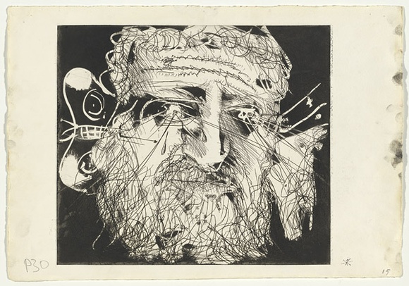 Artist: b'BOYD, Arthur' | Title: b'Chorus: Invoke with a shout....' | Date: (1970) | Technique: b'etching and aquatint, printed in black ink, from one plate' | Copyright: b'Reproduced with permission of Bundanon Trust' Artist: b'BOYD, Arthur' | Title: b'Chorus: Invoke with a shout....' | Date: (1970) | Technique: b'etching and aquatint, printed in black ink, from one plate' | Copyright: b'Reproduced with permission of Bundanon Trust'