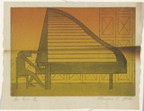 Artist: Aldor, Christine. | Title: Con Brio. | Date: c.1953 | Technique: etching, printed in colour, from multiple plates