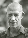 Artist: b'Heath, Gregory.' | Title: b'Portrait of Anthony Lusk, Australian printmaker' | Date: c.1990