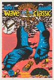 Artist: WORSTEAD, Paul | Title: 100% Mambo Merimbula wave classic | Date: 1986 | Technique: screenprint, printed in colour, from four stencils | Copyright: This work appears on screen courtesy of the artist