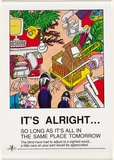 Artist: Cardew, Gaynor. | Title: It's alright. | Date: 1989 | Technique: offset-lithograph, printed in colour, from multiple stones [or plates]