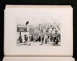 Artist: Coveny, Christopher. | Title: Escape of Nell and her grandfather from Codlin and Short. | Date: 1882 | Technique: etching, printed in black ink, from one plate