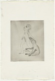 Artist: BOYD, Arthur | Title: Colour blind. | Date: 1970 | Technique: etching, printed in black ink, from one plate | Copyright: Reproduced with permission of Bundanon Trust