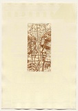 Artist: Dunn, Richard. | Title: 100 Blossoms: Five prisons III. | Date: 1988 | Technique: etching and lift-ground aquatint and screenprint